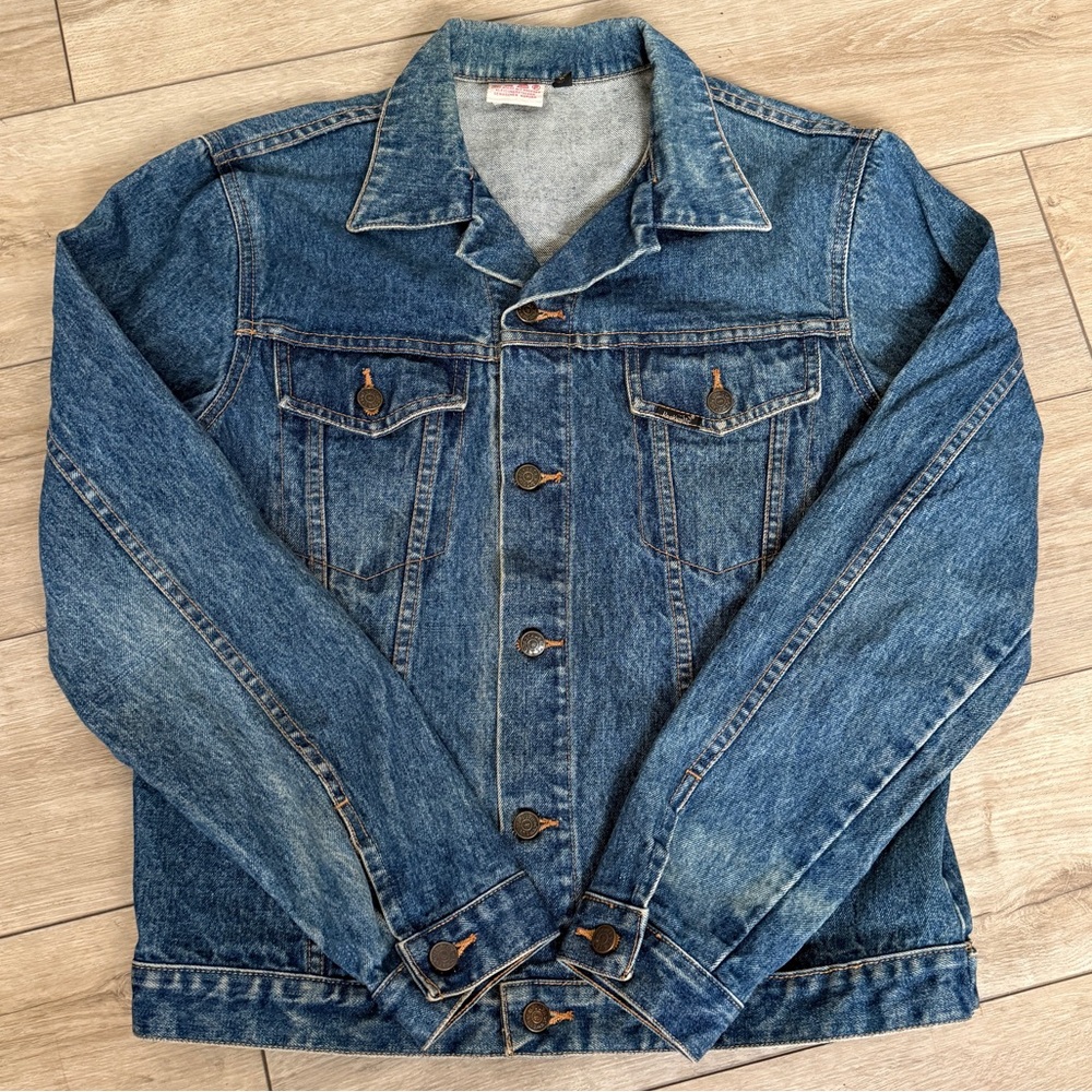 Vintage 70s 80s Rockwell’s Classic Type III Trucker Cut Demin Jacket